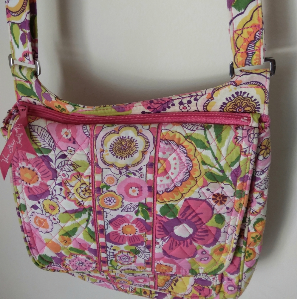 Vera Bradley  Pink Floral Shoulder bag